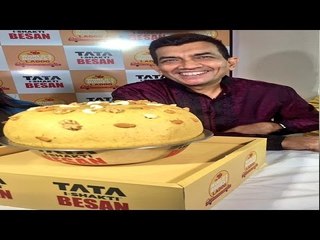 Sanjeev Kapoor Making World Biggest Ladoo @ Andheri Cha Raja