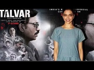 Deepika Padukone Spotted @ Talvar Movie Screening