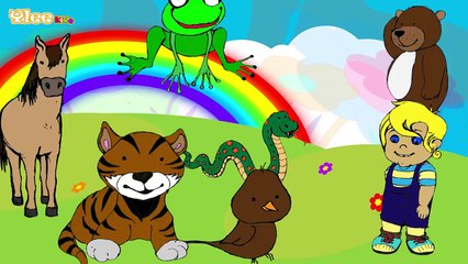 Sounds of the Animals Karaoke Version (Sing Alone) Yleekids song for children in English