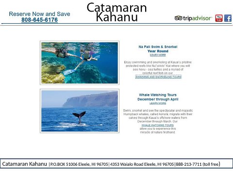 Kauai Napali Coast Boat Tours