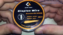Clapton and Regular Coil Build Tutorial on the SMOK TFV4 TF-R3 (1)