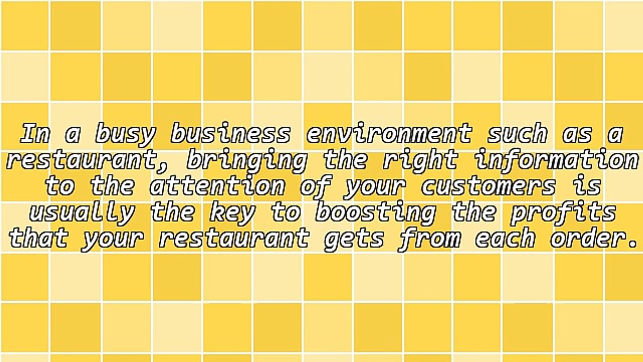 Ways of Using Table Tents to Market Restaurants and Retail Stores