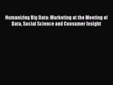 Humanizing Big Data: Marketing at the Meeting of Data Social Science and Consumer Insight [PDF