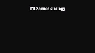 ITIL Service strategy [PDF] Online