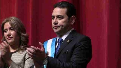 Jimmy Morales, el "ciudadano común" que luchará contra la corrupción