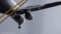Pilots struggle landing aircraft against crosswinds and go around  Video Arts