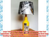 New York Lamp Lampshade Light shade Light Table Bedside Bedroom Style Desk Taxi Empire State
