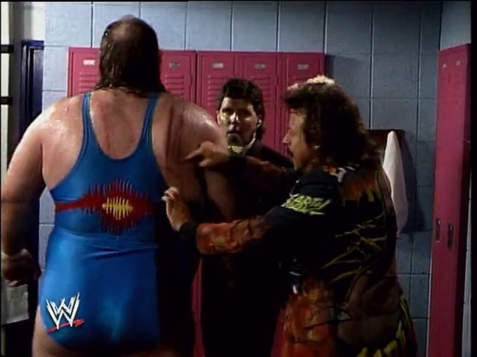 WWF SummerSlam 1990 - Earthquake Post-Match Interview
