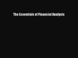 [PDF Download] The Essentials of Financial Analysis [PDF] Online