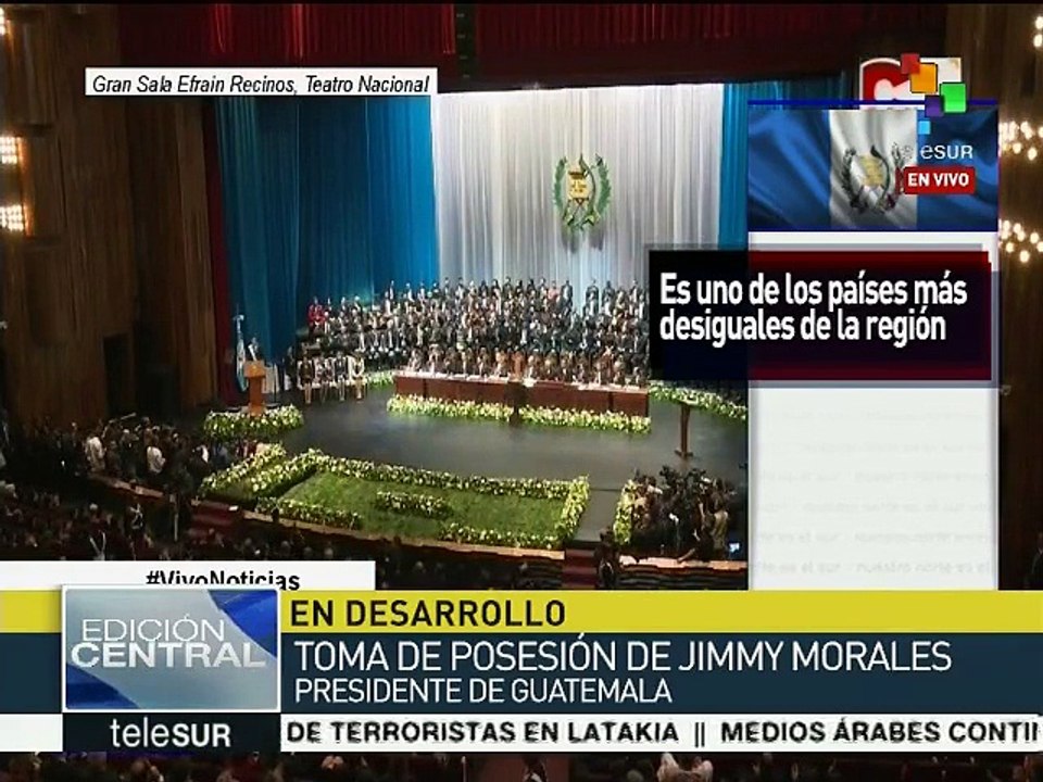 Morales: una nueva Guatemala es posible y vale la pena