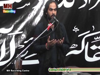 Zakir Mohsin Abbas Rukan 2 Muharram 1437 (2015) - at Imambargah Najaf Manzil, Mozang Lahore