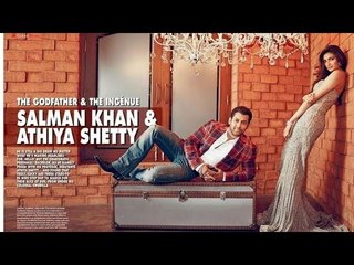 Salman Khan  Athiya Shetty On Hello Magazine Cover