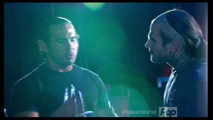 Matt Hardy, Jeff Hardy and Reby Sky Backstage Segment