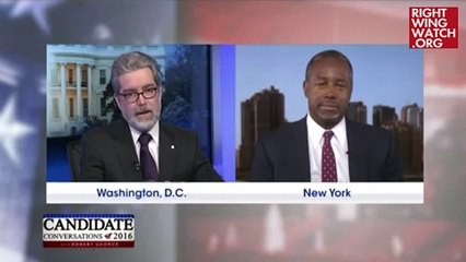 RWW News: Ben Carson Says He'll Take On Roe Like Lincoln Took On Dred Scott (News World)