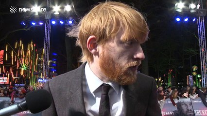 Domhnall Gleeson pays tribute to Alan Rickman at The Revenant premiere