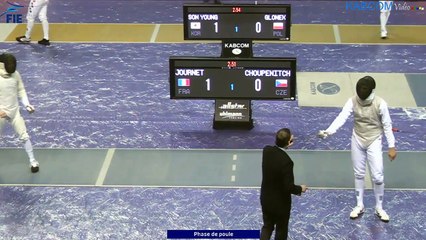 CIP 2016 - Qualifications piste bleue - Journet (FRA) vs Choupenitch (CZE)