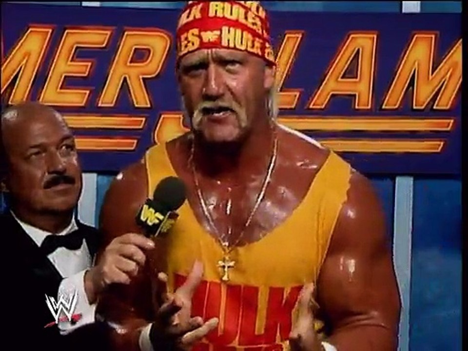 WWF SummerSlam 1990 - Hulk Hogan Interview - video Dailymotion