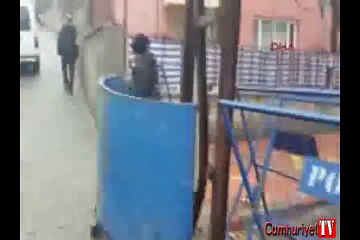 Siirt'te çatışma anı böyle görüntülendi