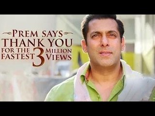 Prem Ratan Dhan Payo Trailer CROSSES 3 MILLION VIews