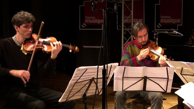 Frédéric Pattar : Troisième mouvement du deuxième quatuor par le Quatuor Béla | Le live de la Matinale