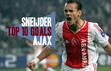 Wesley Sneijder | Top 10 Goals with Ajax
