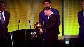Lionel Messi FIFA Ballon dOr 2015 Winner | HD |
