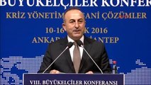 Gaziantep Dışişleri Bakanı Mevlüt Çavuşoğlu 8'inci Büyükelçiler Konferansı'nda Konuştu