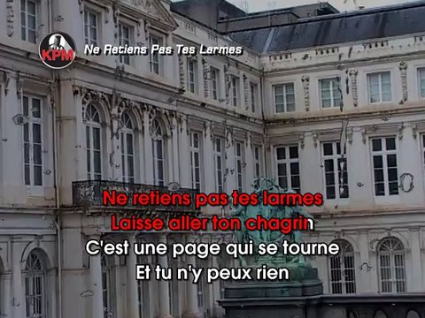 Ne Retiens Pas Tes Larmes Karaoké - Amel Bent*