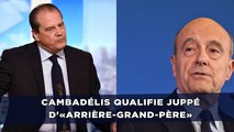 Cambadélis qualifie Juppé d'«arrière-grand-père»