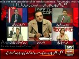 Zaeem Sahab jawab dain , lambhi takreer na karain - Kashif Abbasi stops Zaeem Qadri from twisting question