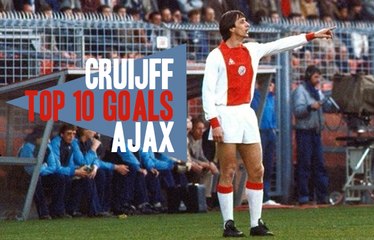 Johan Cruijff | Top 10 Goals with Ajax