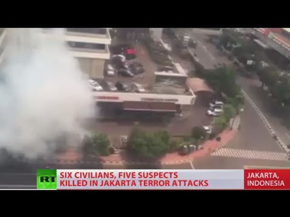 Jakarta rocked by multiple explosions in ISIS-related attacks, several dead