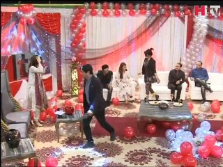 HTV 5th Anniversary Special Transmission Video 10-  Qandeel Baloch Aur Barkat Apas May Aik Doosray Say Filrt Kartay Howay
