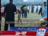 Lion of Punjab desi wrestling starts in Punjab Stadium