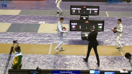 CIP 2016 - Qualifications piste jaune - Roger W (FRA) vs Madi (ALG)