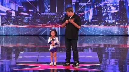 5 Year Old Darby Is a High Flying Stunting Cheerleader America's Got Talent