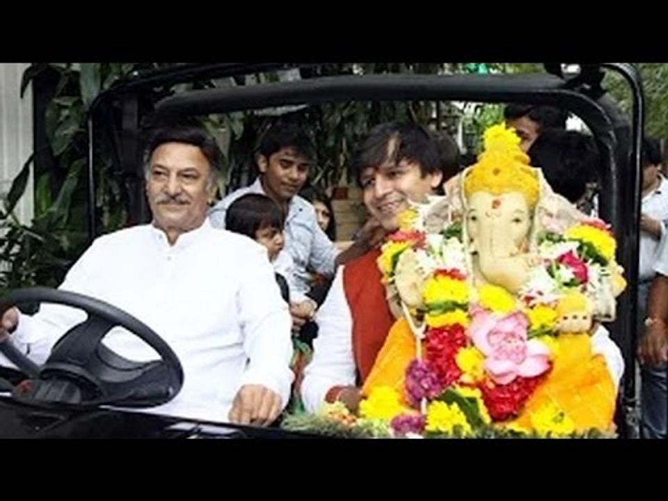 Vivek Oberoi's Ganpati Visarjan | Ganesh Chaturthi 2015