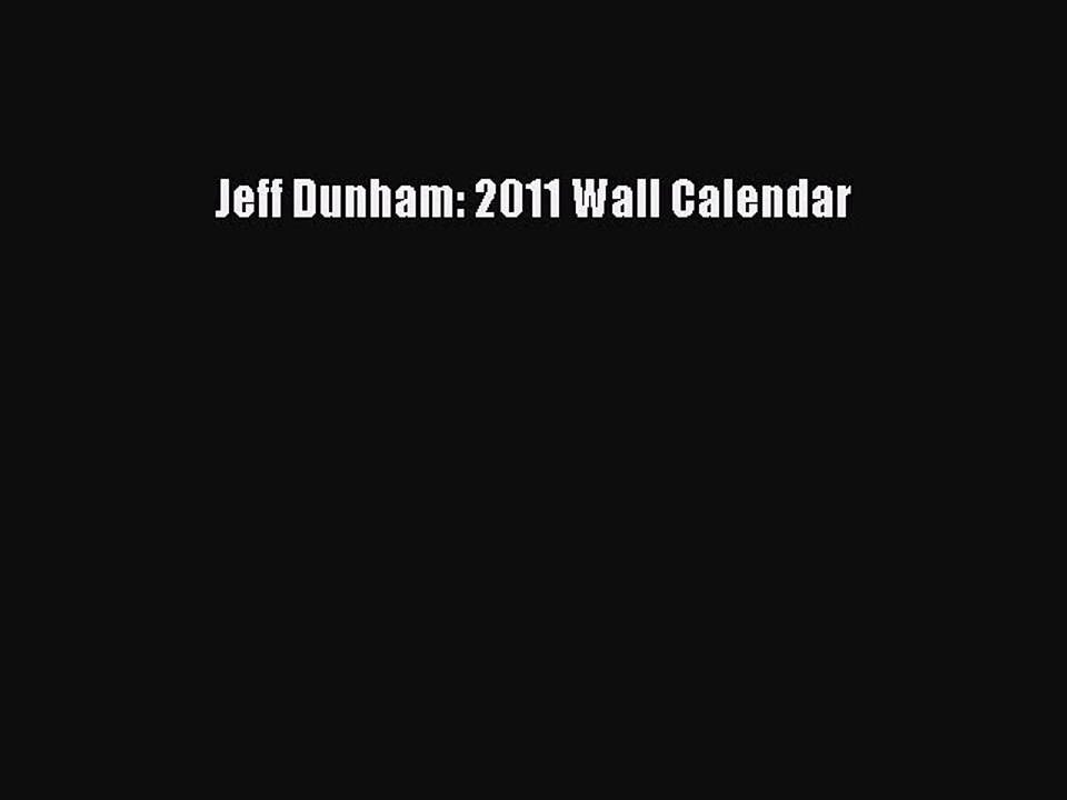 [PDF Download] Jeff Dunham: 2011 Wall Calendar [PDF] Full Ebook