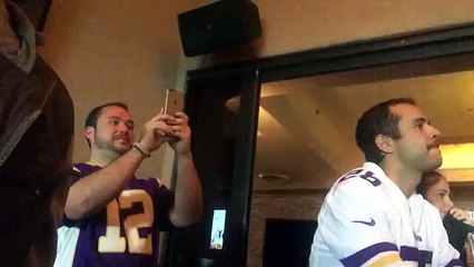 VIKINGS FAN PARALYZED BY LOSS