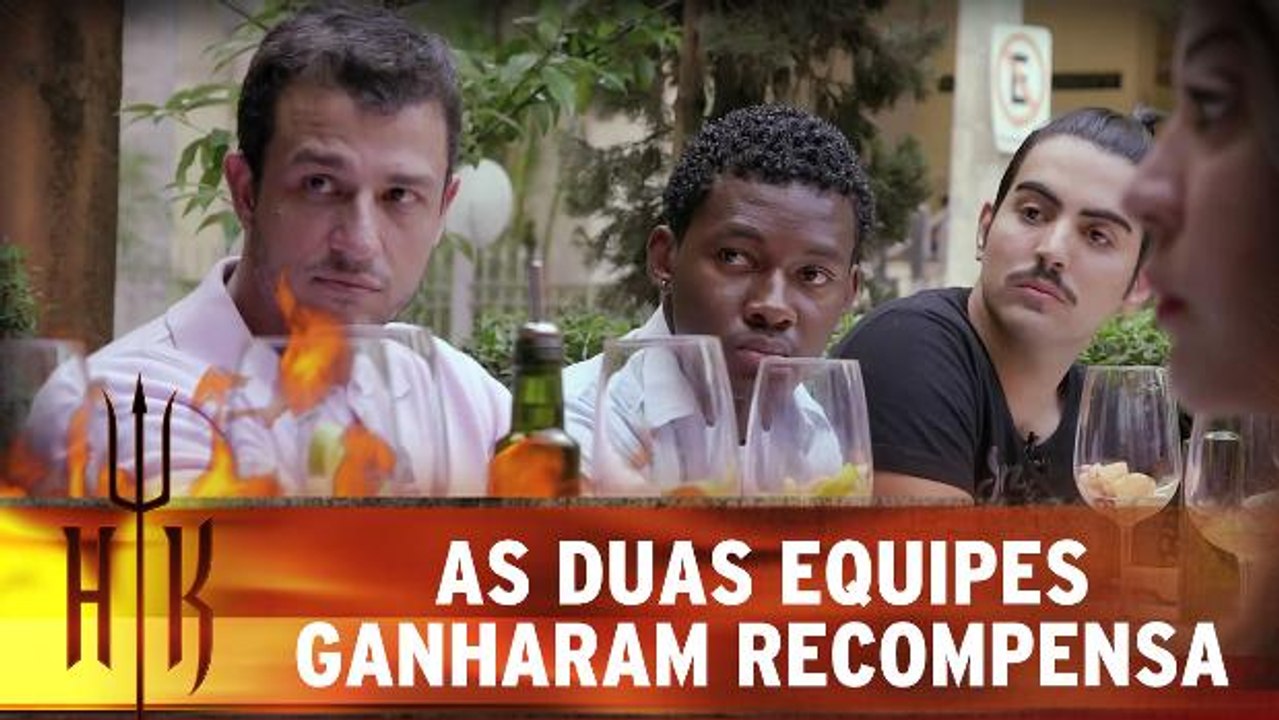 As duas equipes recebem recompensa