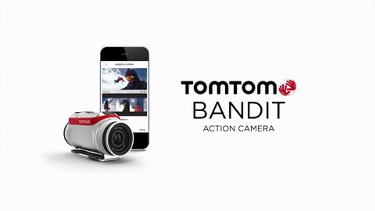 TomTom Bandit Action Camera – Just Shake to Edit