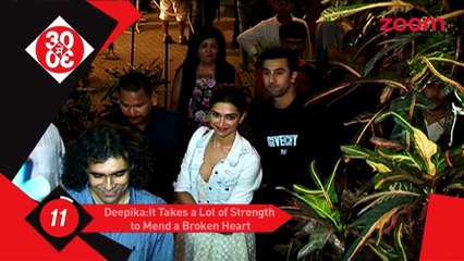 Deepika Padukone- It takes a lot of strength to mend a broken heart- Bollywood News - #TMT