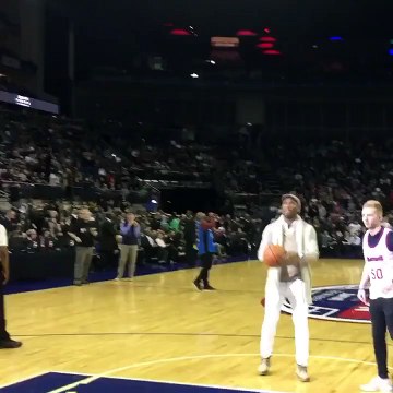 Didier Drogba shows off basketball skills before NBA Global Games clash