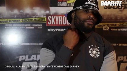 Gradur sur PNL - «J'aime ce qu'ils font, il faut qu'ils continuent c'est un autre délire»