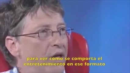 Bill Gates y Steve Jobs juntos en la D5 Conference de 2007 (subtitulado en español)