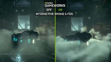 Batman- Arkham Knight NVIDIA GameWorks Batmobile Video