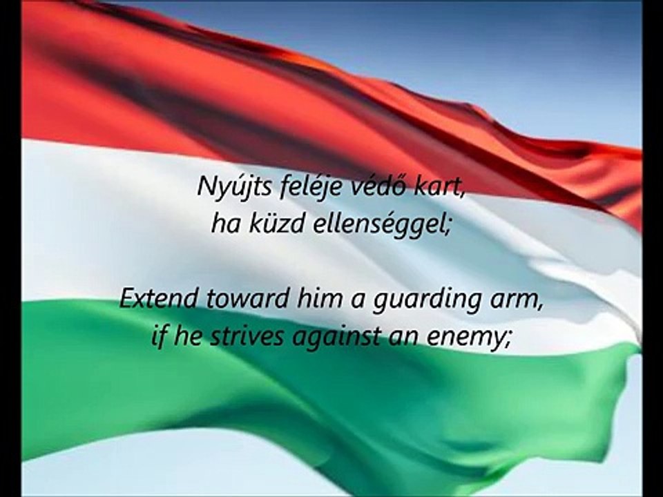 Hungarian National Anthem - 'Himnusz' (HU EN)