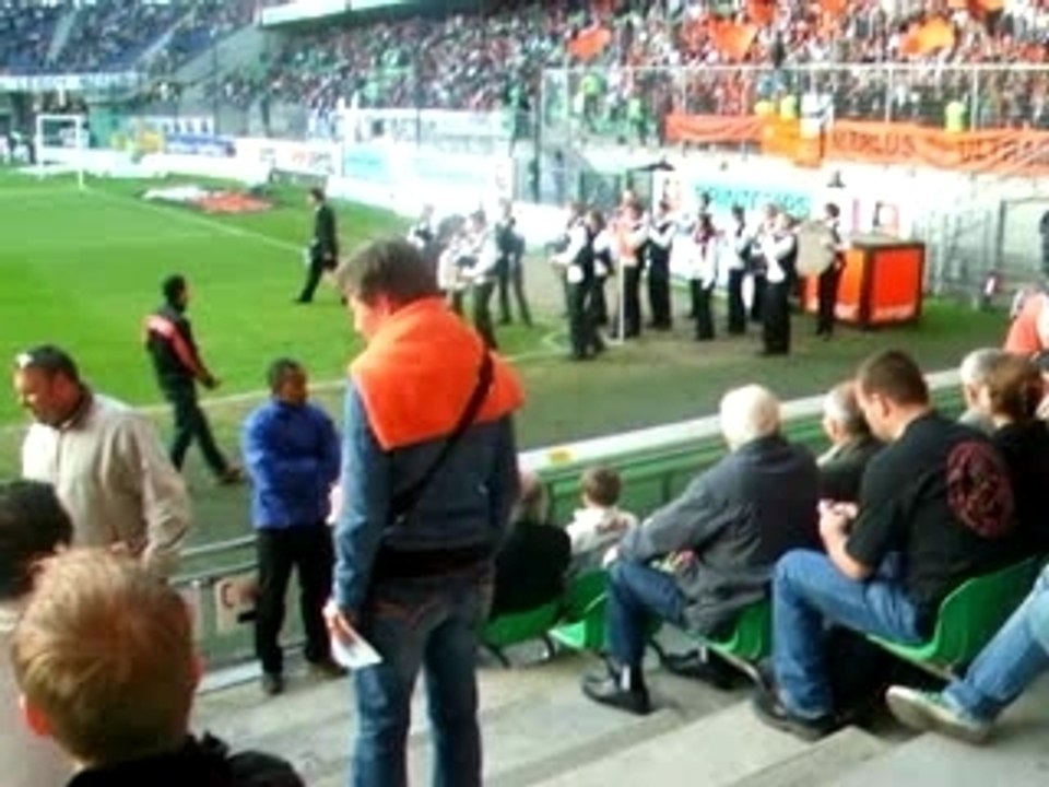 musique celtique stade de rennes avant match rennes lorient