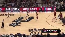 Tim Duncans Tough Shot  Cavaliers vs Spurs  January 14 2016  NBA 2015-16 Season
