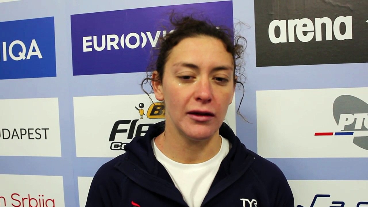 FFN - Euro water-polo 2016: Interview de Louise Guillet après France-Allemagne